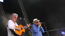 Folk singer Steve Tilston & Keith Warmington