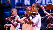 London Music Masters perform during the Ten Pieces Prom