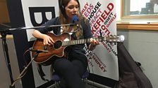 Rachel Croft performing live on The Durbervilles Folk & Roots Show