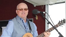 Frank McCaffrey performing in Ederney