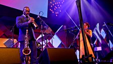 Tony Kofi and Alina Bzhezhinska