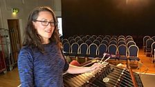 Tina Bergmann and the hammered dulcimer