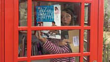 Anna started in Honingham, at an old red phone box which now has a new use!