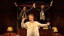 Michael Colvin as Bardolph, Bryn Terfel as Sir John Falstaff, Craig Colclough as Pistol