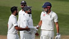 Alastair Cook at his final England Test match