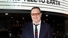 Chris Chibnall at the screening of episode one.