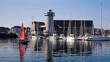 National Maritime Museum Falmouth, designed by MJ Long and Rolfe Kentish