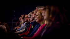 The audience at Front Row