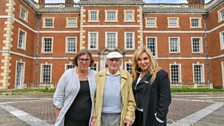 Helen Fry, Eric Mark and Helen Lederer