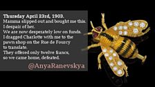 Follow @AnyaRanevskya on Twitter for her journey in real time