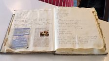 Mary Anne's mother's recipe book