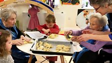 A nursery in a nursing home