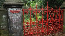 The red gates of Strawberry Field