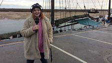 Sophie was on the coast to start this week's show