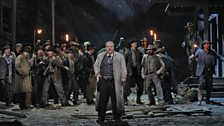 Željko Lučić as Jack Rance in Puccini's "La Fanciulla del West."