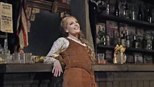 Eva-Maria Westbroek as Minnie in Puccini's "La Fanciulla del West."