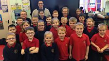 Kintra visits Landhead Primary School