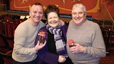 Paddy, Kim and John at the Grand Opera House