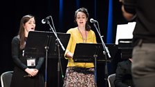 `Chorus of Women'  singers Gwendolen Martin and Clemmie Franks