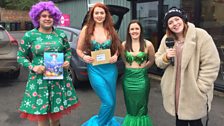 Meeting some mermaids for clue two!