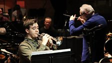 Thomas Nielsen and conductor Bramwell Tovey