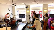 The Neotones playing live