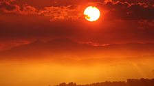 Sunset at Bruny Island