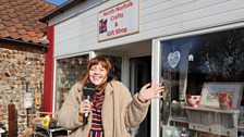 After starting at Scottow, clue one took Sophie to Bacton