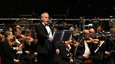 Toby Stafford-Allen with the 91ȱ Concert Orchestra