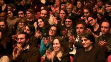 The audience at The Cultural Frontline event at the ˿ Arabic Film Festival