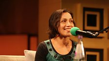 The film writer and academic Shohini Chaudhuri at the ˿ Radio Theatre in London