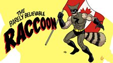 The Raccoon by comic artist Neill Cameron