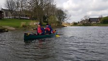 Mark and Euan on the Ythan