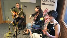 Bella Gaffney & Polly Bolton with "Magpie" Holly Brandon on The Durbervilles Folk & Roots Show