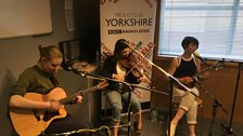 Bella Gaffney & Polly Bolton with "Magpie" Holly Brandon on The Durbervilles Folk & Roots Show