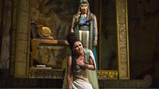 Anna Netrebko as Aida and Anita Rachvelishvili as Amneris