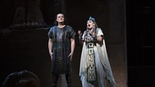 Aleksandrs Antonenko as Radamès and Anita Rachvelishvili as Amneris