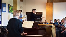 Bearsden Choir in Rehearsal