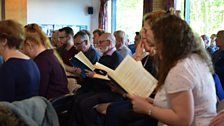 Bearsden Choir in Rehearsal