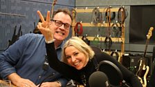 Russell T Davies with Nikki Bedi