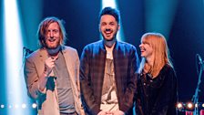 Andy Burrows, Roddy Hart and Lucy Rose