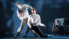 Max Revell and Tom Hughes-Lloyd danced to 'Take 5' by Dave Brubeck for their duet