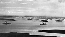 The German High Seas Fleet interned in Scapa Flow