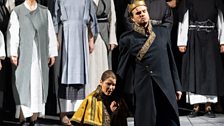 Rachel Frenkel as Idamante and Bernard Richter as Idomeneo