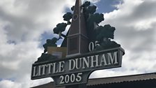 Sophie travelled to Little Dunham to find clue three