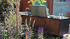 The Lower Barn Farm Outdoor Living Garden, designed by Robert Grimstead - Silver-gilt medal