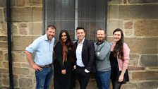 Neil Delamere, Marjolein Robertson, Jim Smith and Amna Saleem