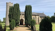 Ashmanhaugh's beautiful church was the setting for clue four