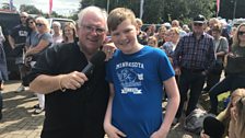 Hugo Duncan live outside broadcast from the Clogher Valley Show in Co Tyrone