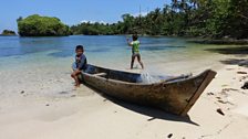 The kids of local indigenous Ngobe fishermen learn their trade